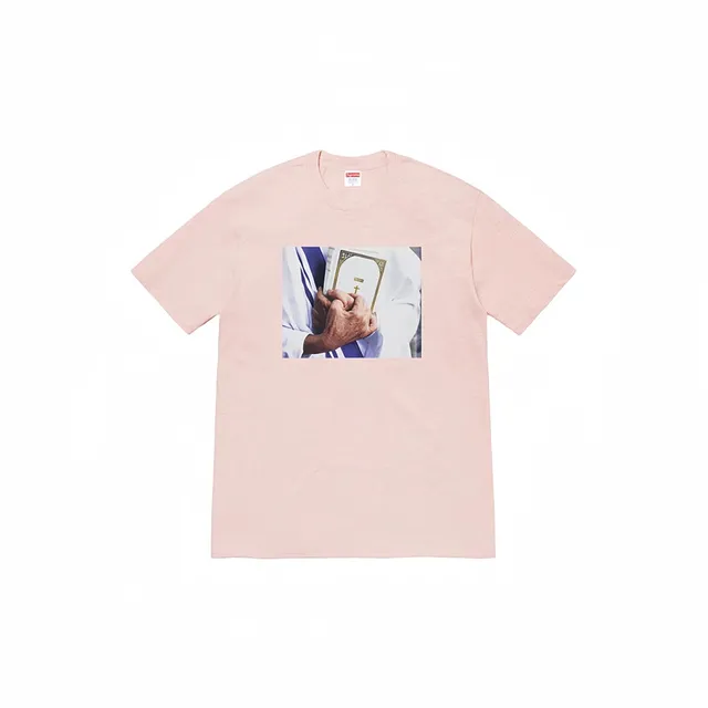 Supreme T-Shirt Priest Photo Print