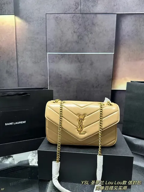 Saint Laurent Lou Lou Quilted Leather