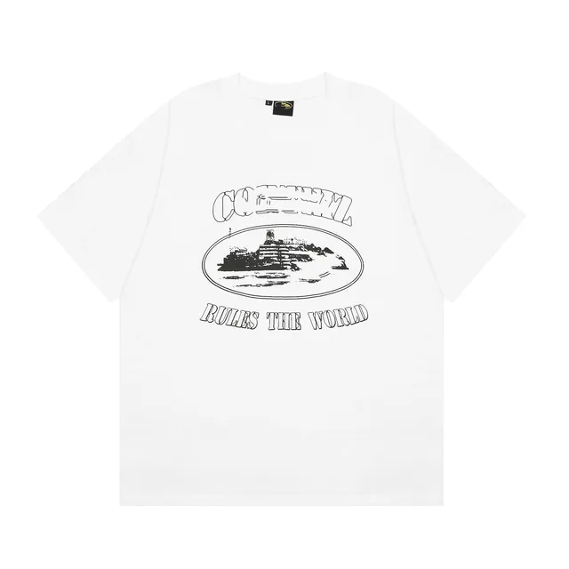 Graphic Tee Corteiz Rules The World
