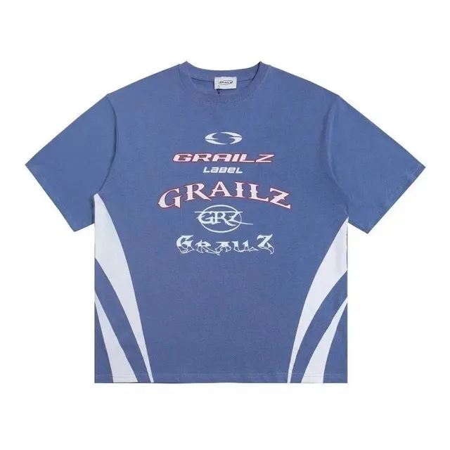 Graphic Tee Multi-Logo Panel