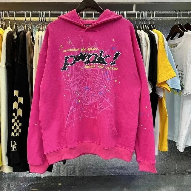 Broken Planet Hoodie Spider Web Graphic