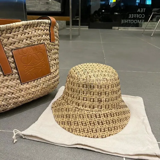Loewe Bucket Hat FF Logo Woven