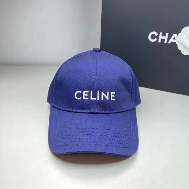 Celine Baseball Cap Logo Embroidered
