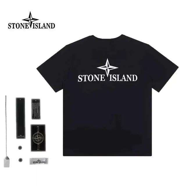 Stone Island Logo T-Shirt Compass Logo