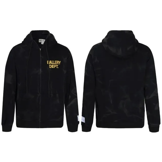 Gallery Dept. Zip-Up Hoodie Tie-Dye