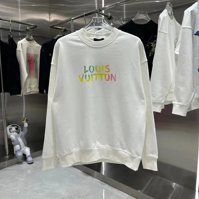 Louis Vuitton Crewneck Sweatshirt Rainbow Logo