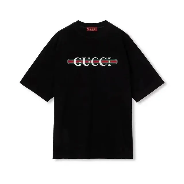 Gucci Logo T-Shirt Web Stripe