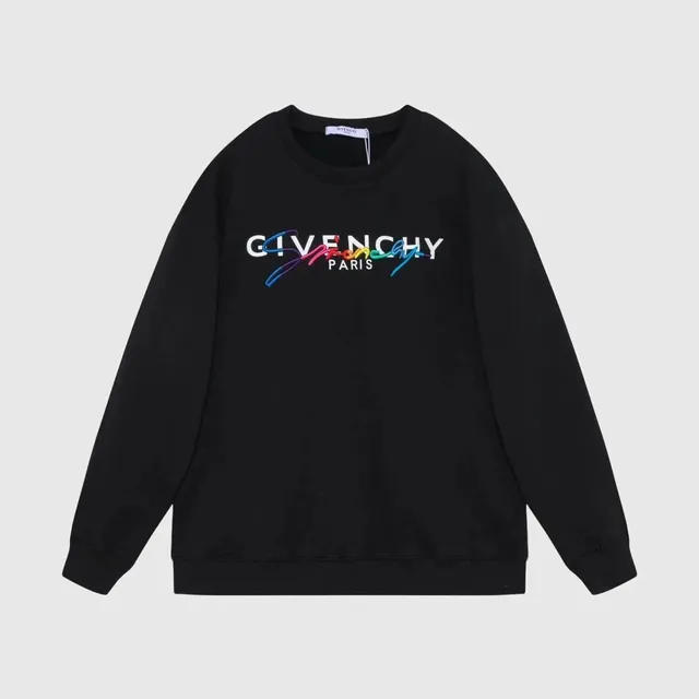 Givenchy Crewneck Sweatshirt Rainbow Logo