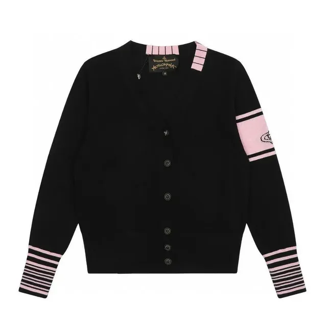 Vivienne Westwood Cardigan Pink Stripe