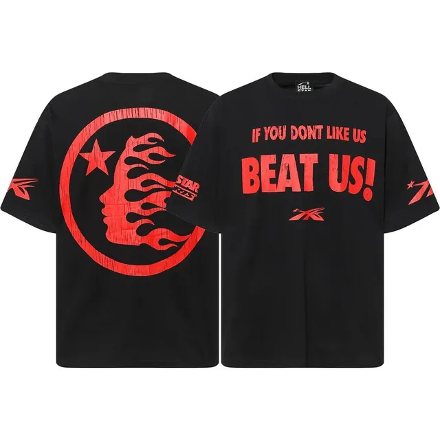 Hellstar Graphic Tee If You Don't Like Us Beat Us