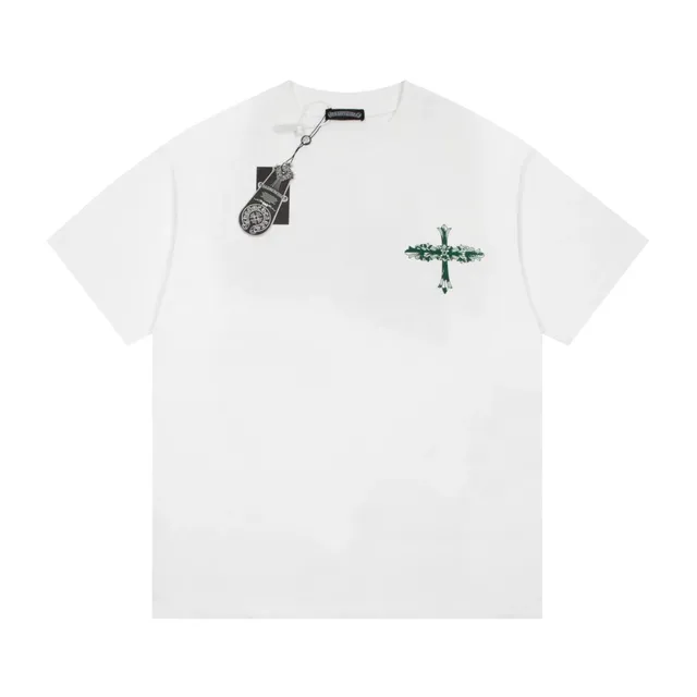 Chrome Hearts Cross T-Shirt Green Cross Print