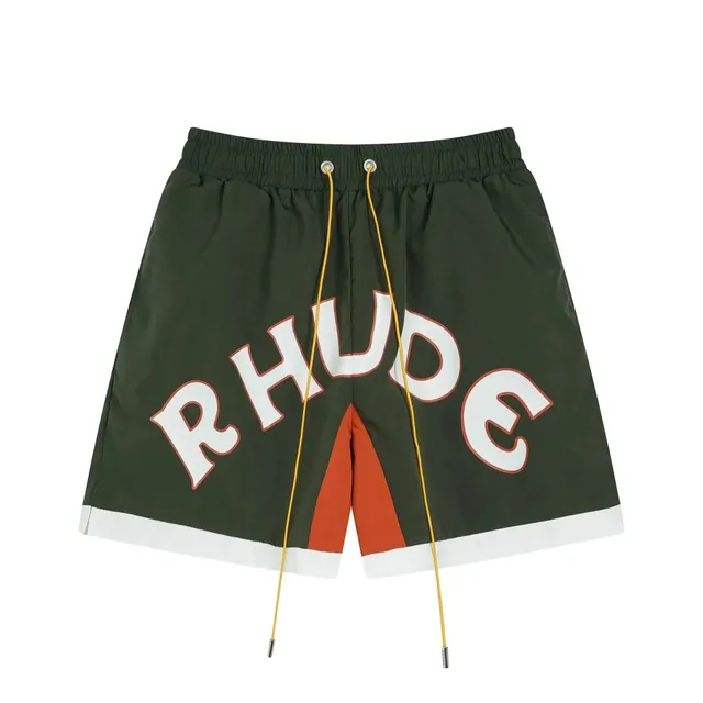 Rhude Logo Shorts Arch Logo