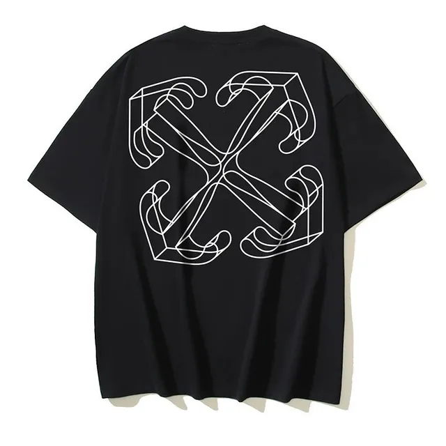 Off-White T-Shirt Industrial Cross Logo