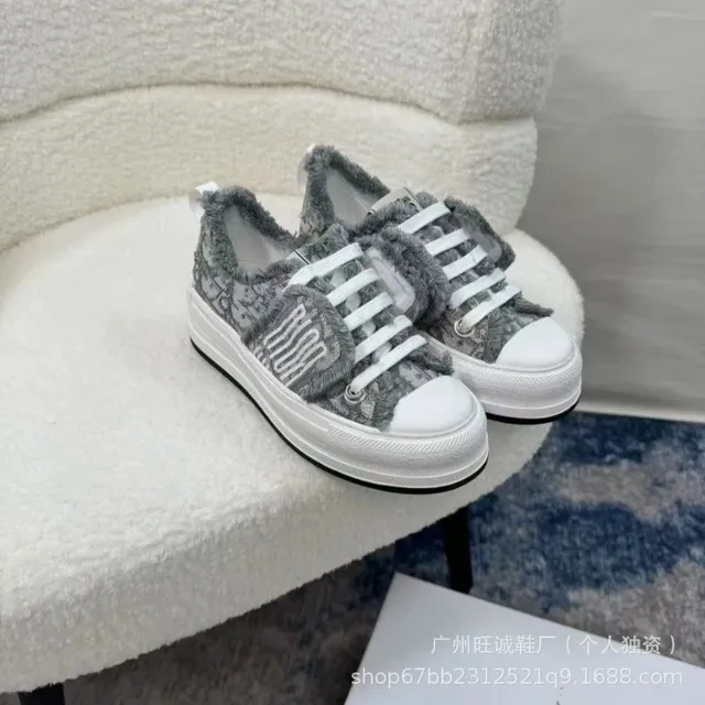 Dior B22 Grey Monogram Canvas