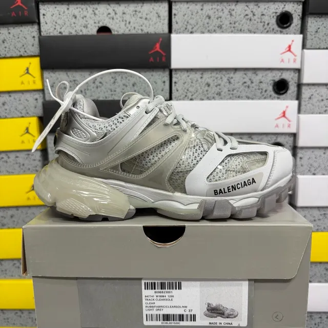 Balenciaga Track Clearsole Light Grey