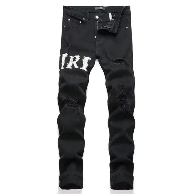 Corteiz Distressed Jeans CRTZ Logo