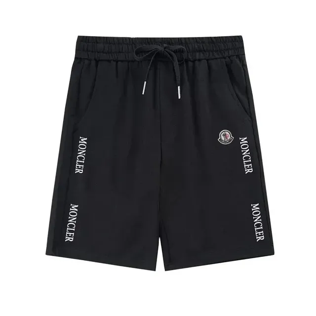 Moncler Logo-Print Shorts Side Logo