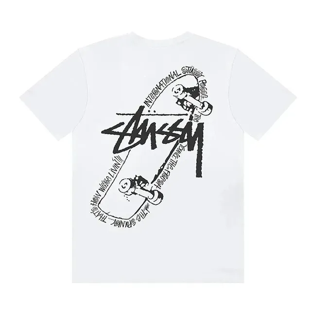 Stüssy Graphic Tee Skateboard Print