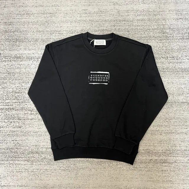 Maison Margiela Crewneck Sweatshirt Numbers Logo