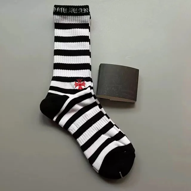 Chrome Hearts Striped Sock