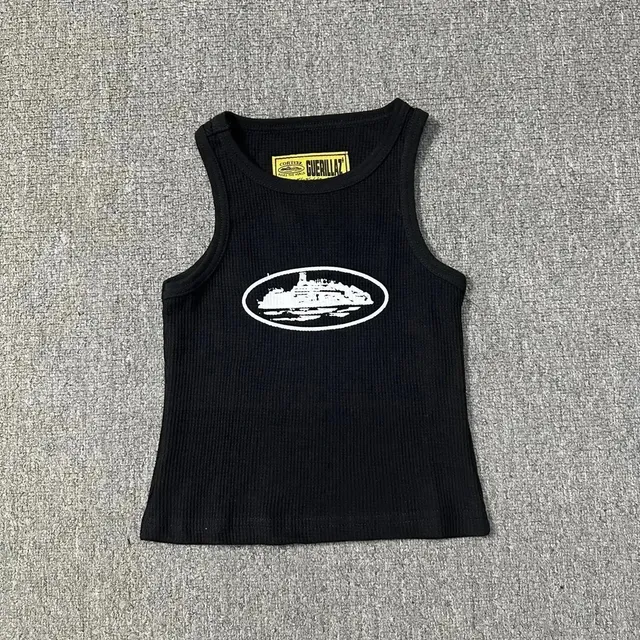 Corteiz Ribbed Tank Top Cruise Ship Logo