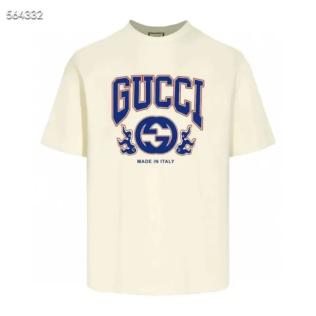 Gucci Graphic T-Shirt Arch Logo with Dragon Motif