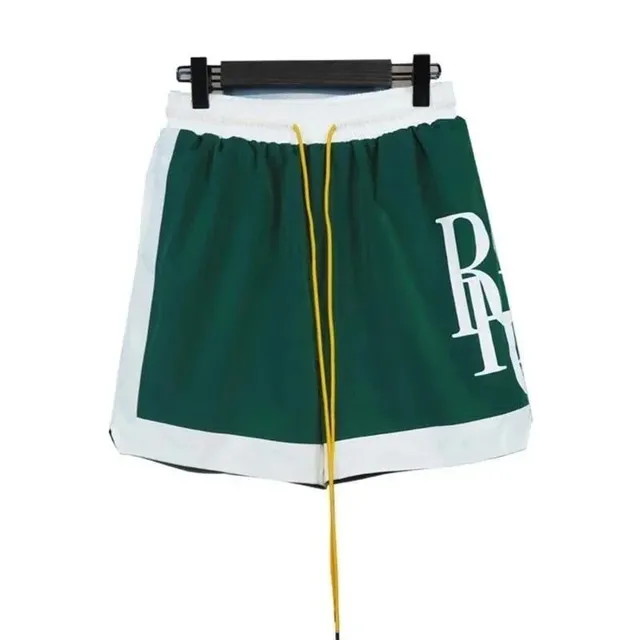 Polo Ralph Lauren Logo Shorts Green White Contrast
