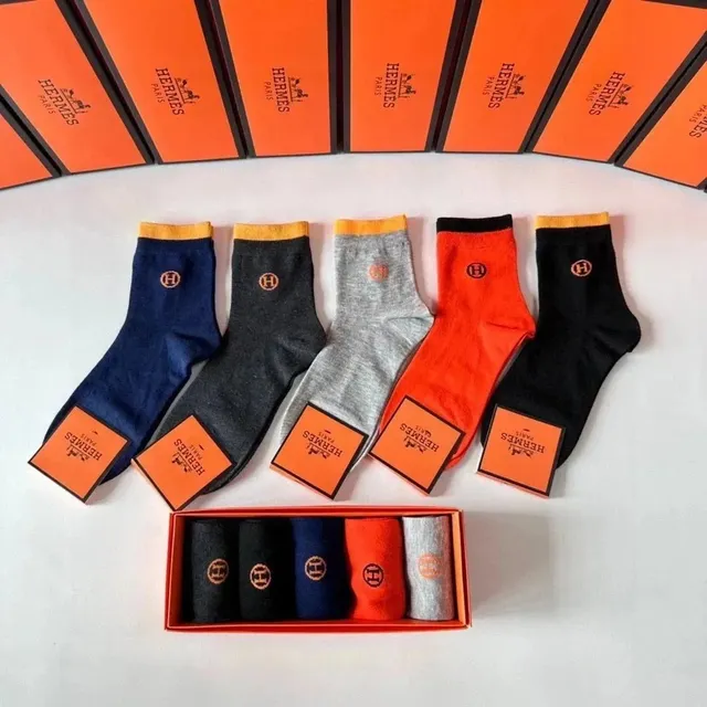 Hermès Logo Socks H Logo