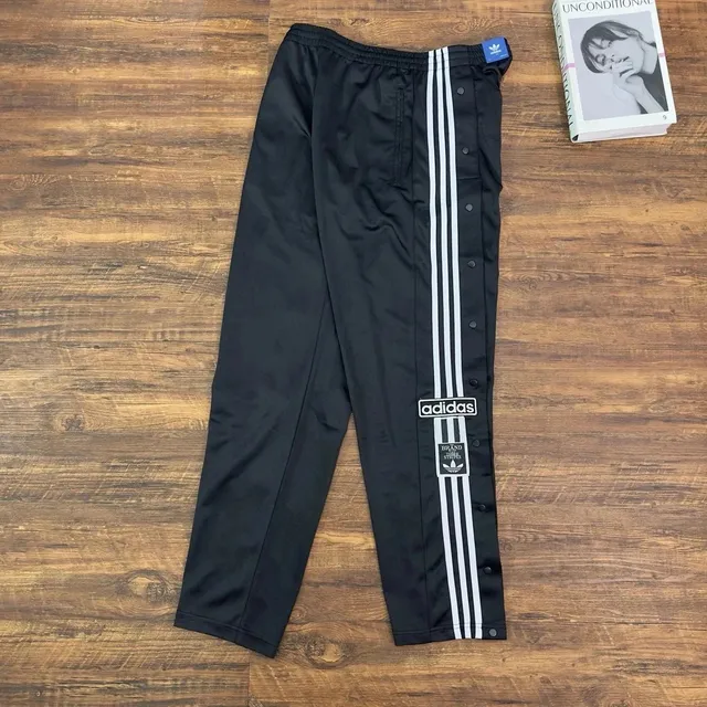 Adidas Track Pants Three Stripes Snap