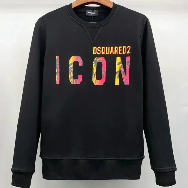 Dsquared2 Crewneck Sweatshirt ICON Palm Print