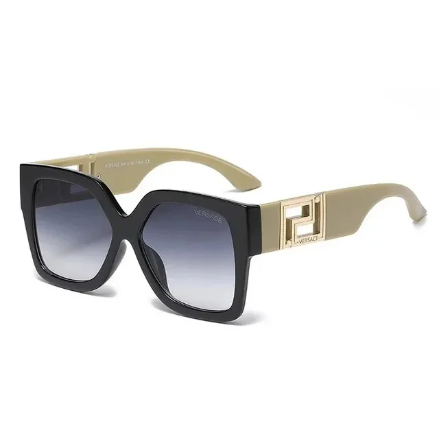 Versace Square Sunglasses Medusa Logo Temple