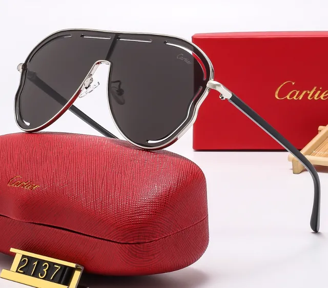 Cartier Aviator Sunglasses Metal Frame