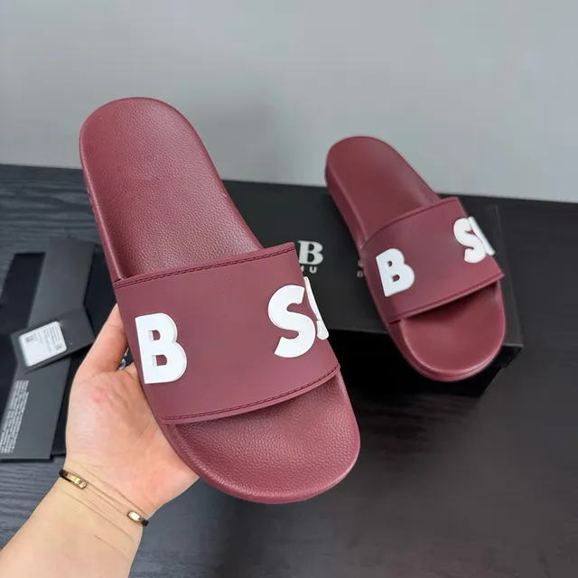 Wine red and white characters