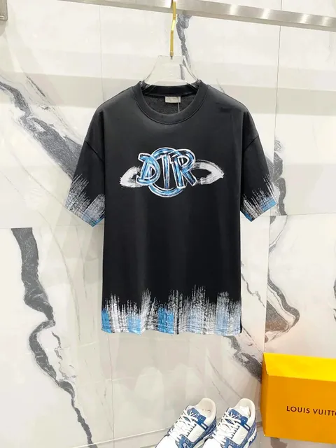 Graphic T-Shirt Dior Oblique Print