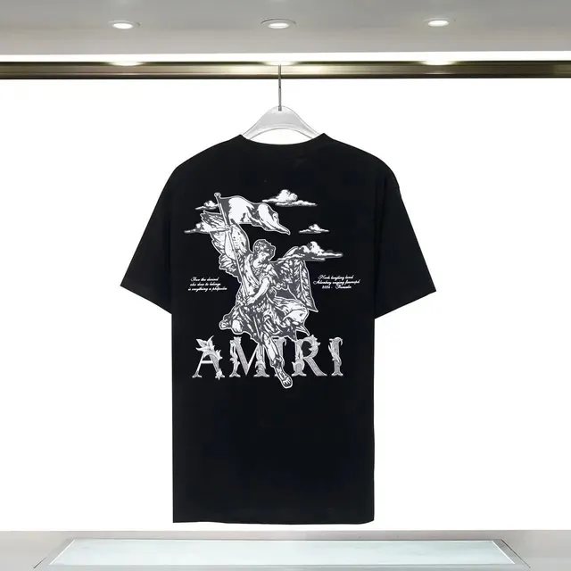 Amiri Graphic Tee Angel Print