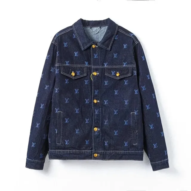 Louis Vuitton Denim Jacket Monogram Print