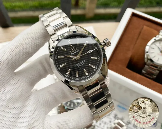 Omega Seamaster Chronometer Black Dial