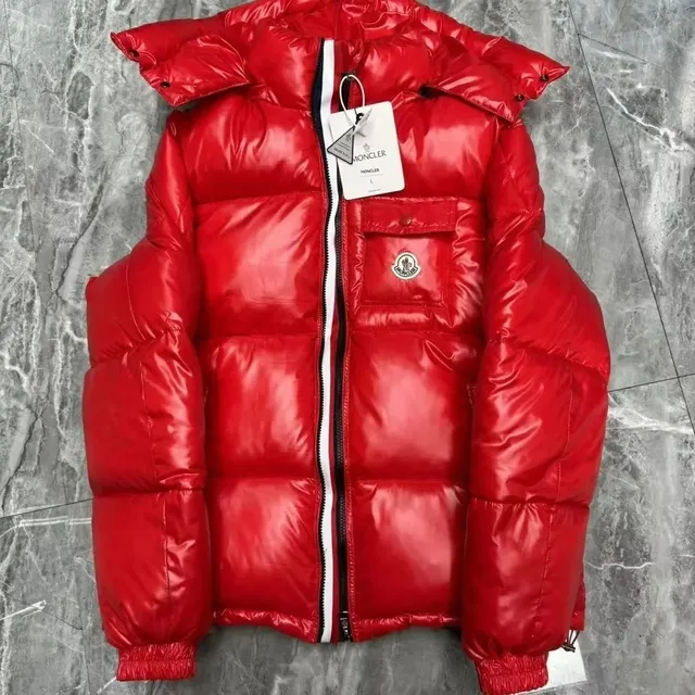 Moncler Maya Puffer Jacket Glossy Red