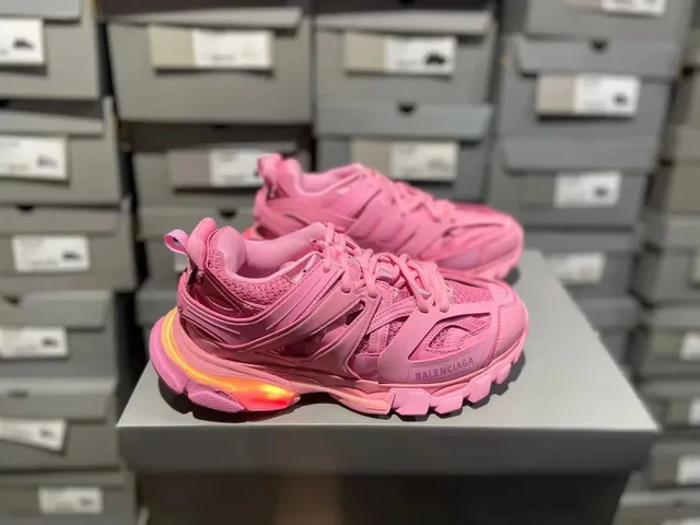 Balenciaga Triple S Neon Pink