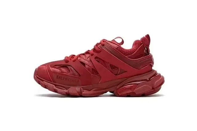 Balenciaga Triple S Monochrome Red