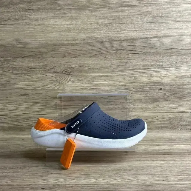Crocs Clog Navy/White/Orange