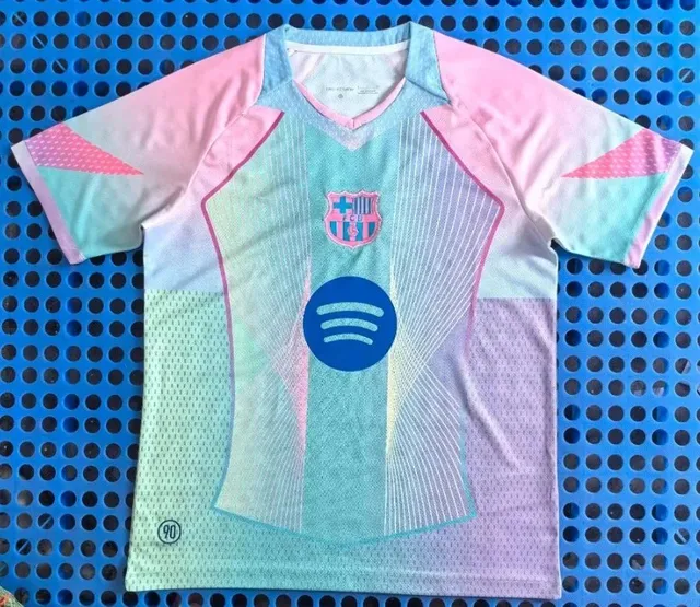FC Barcelona Home Jersey Spotify Collab