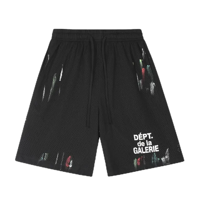Gallery Dept. Mesh Shorts Paint Splatter