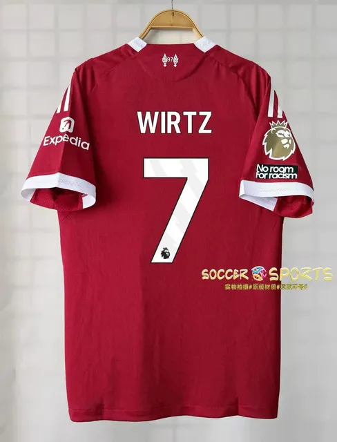 Liverpool × Adidas Home Jersey Wirtz #7