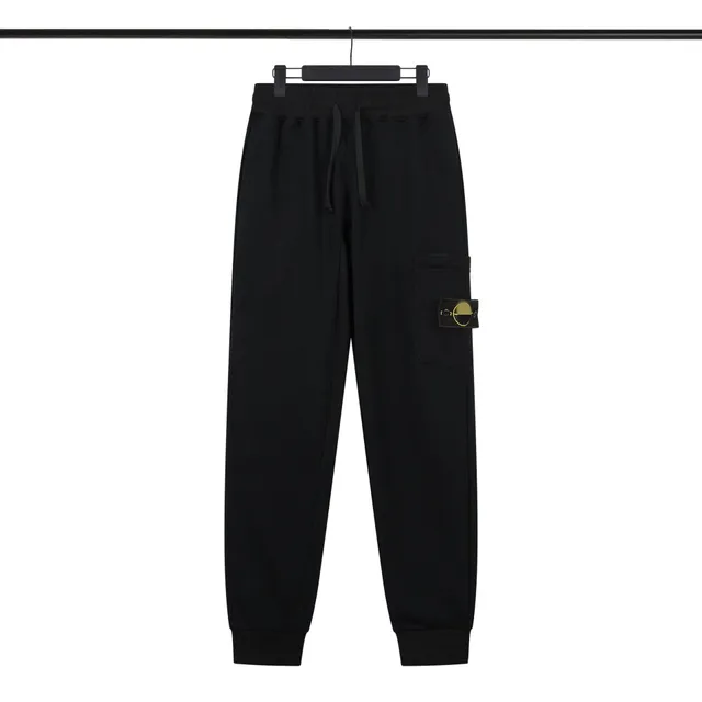 Stone Island Cargo Joggers Black with Compass Patch