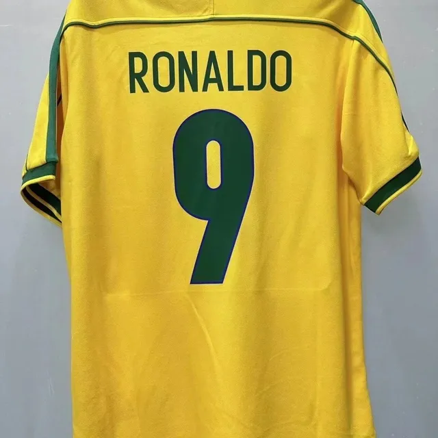 Brazil National Team Jersey Ronaldo #9