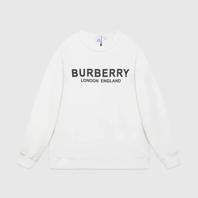 Burberry Crewneck Sweatshirt Logo Print