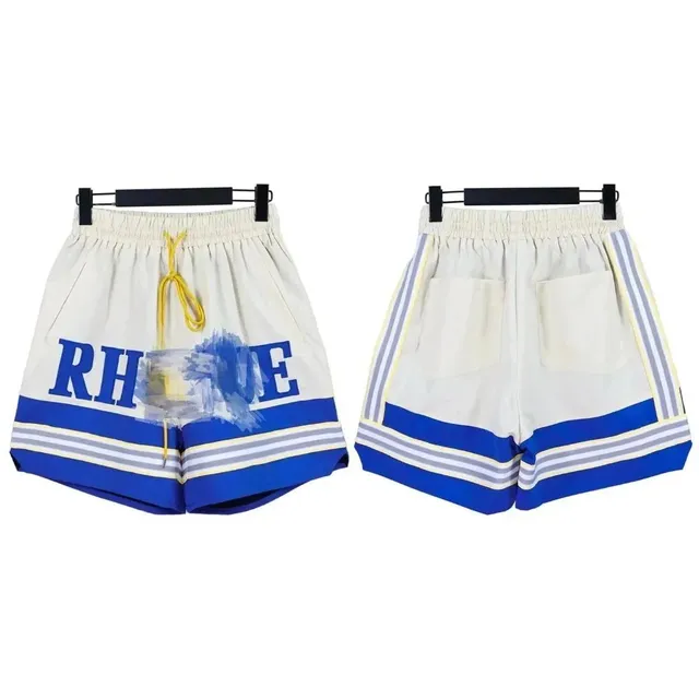 Rhude Track Shorts RHOE Logo