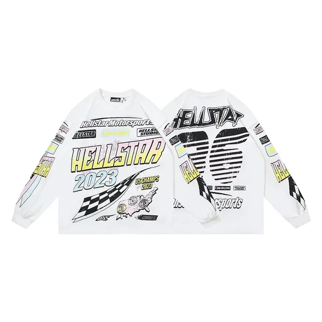 Long Sleeve Tee Hellstar Motorsports Graphic