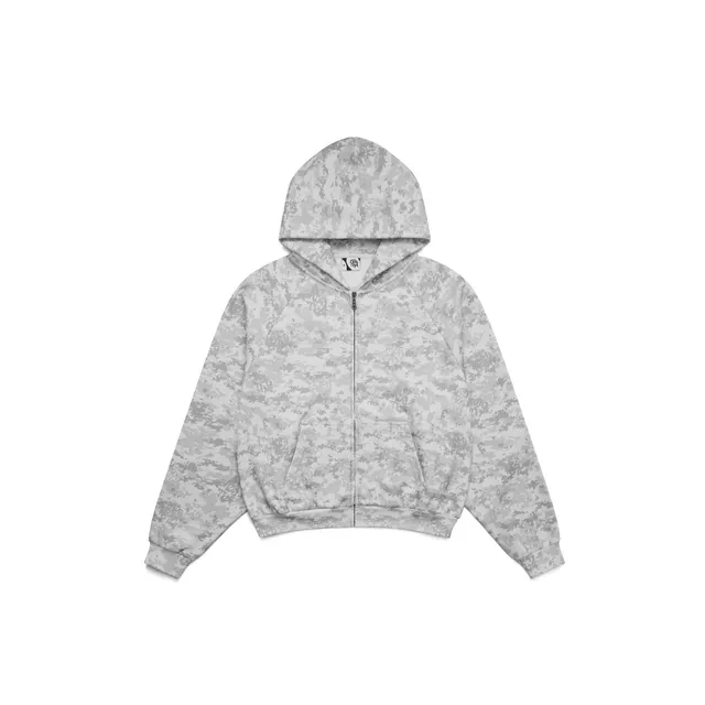 Gallery Dept. Zip-Up Hoodie Digital Camo